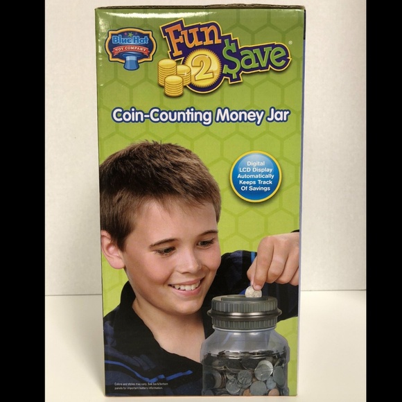 Fun2 Save Coin Money Digital Counting Jar bank NWT - Picture 5 of 5